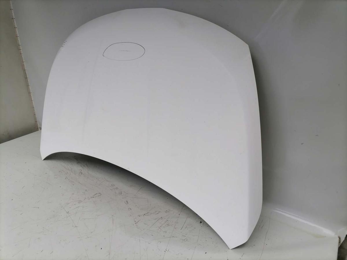Nissan Tiida original Motorhaube Weiß Bj.2007